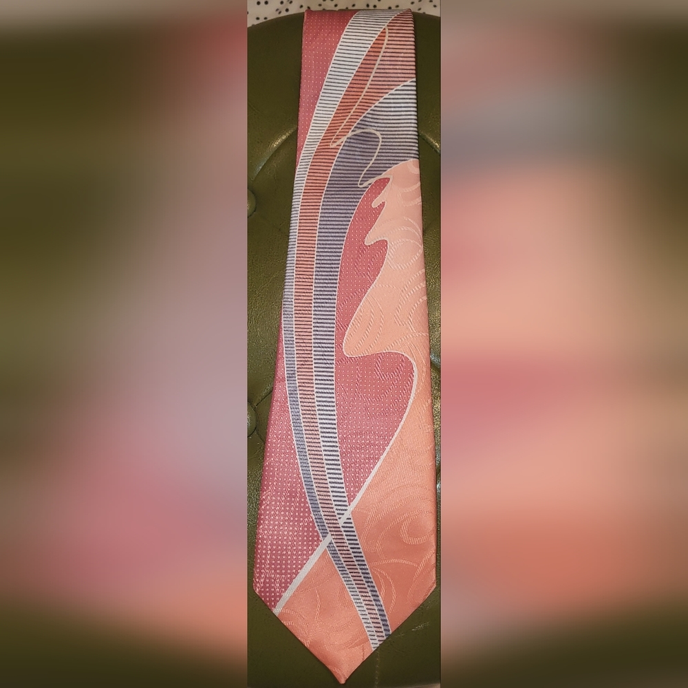 Pink Rudee Ricco Tie - Picture 3 of 10